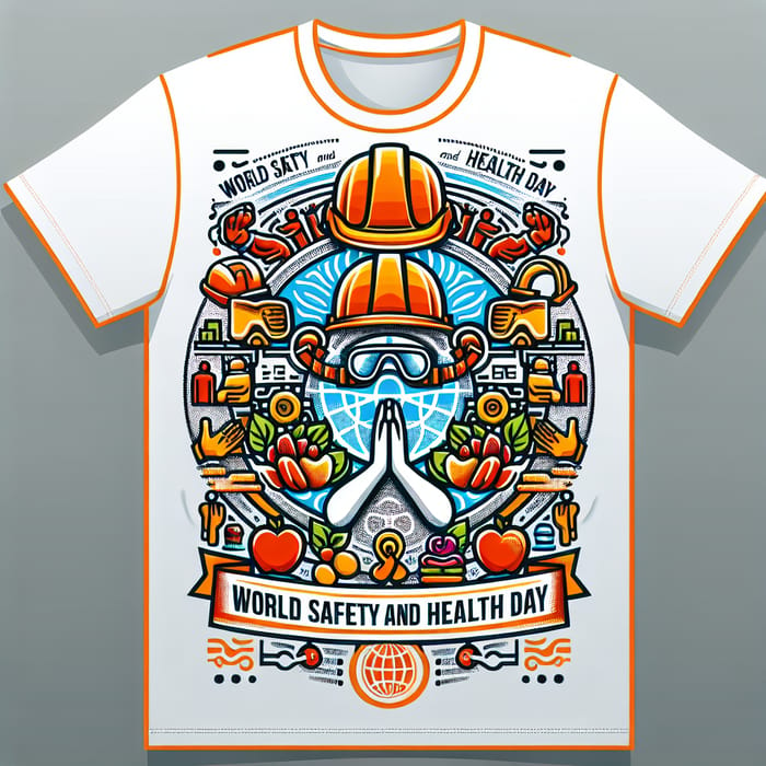 World Safety and Health Day T-Shirt | Company Campaign Apparel