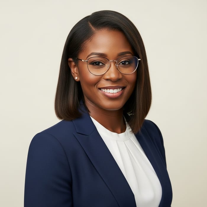 Professional Headshot for LinkedIn - Black Woman