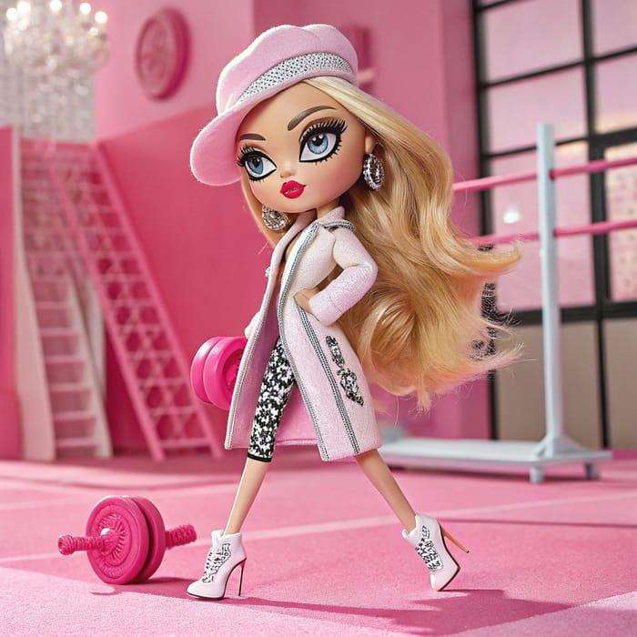 Glamorous Bratz Doll at Pink Gym | 2000s Fashion Inspo