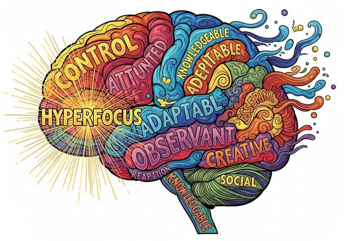 Colorful ADHD Brain Mapping: Unlock Your Potential Colorful ADHD Brain Mapping: Unlock Your Potential