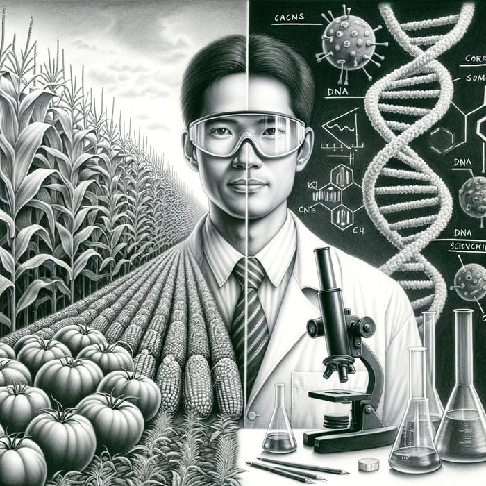 GMO Pencil Drawing: Insightful Perspectives