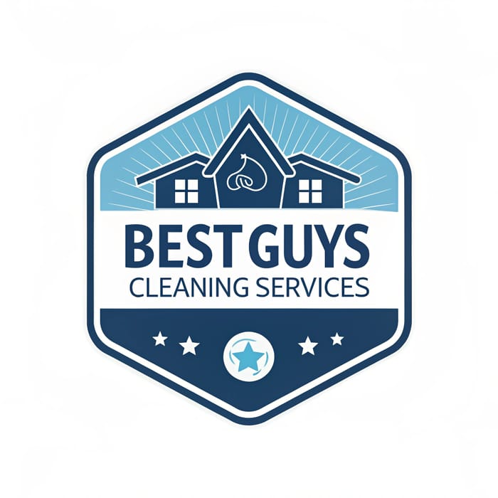 Best Guys Cleaning Services Logo Design