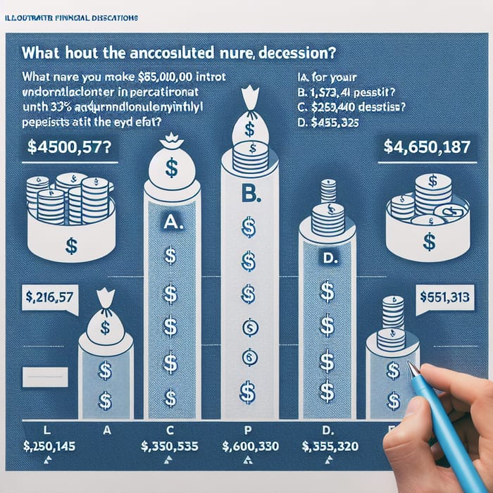 Calculation of Accumulated Value with Monthly Deposits and Interest