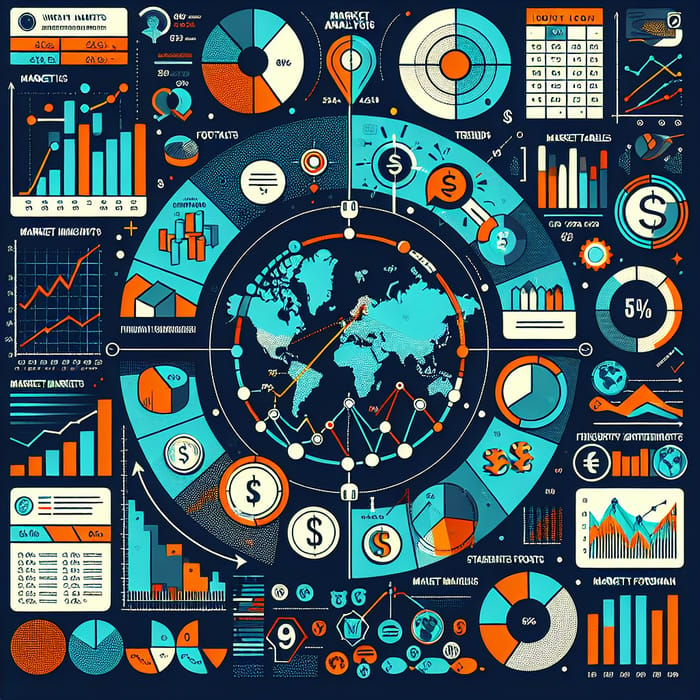 Market Analysis Infographic: Visualizing Financial Trends