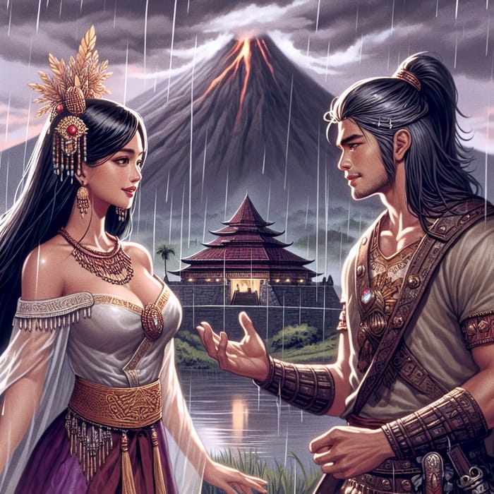 Filipino Folklore: Daragang Magayon and Panganoron's Love Story