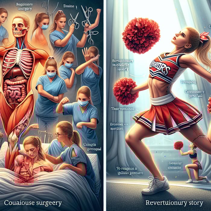 Courageous Teenage Cheerleader Overcomes Career-Threatening Injury with Revolutionary Surgery and Perseverance Courageous Teenage Cheerleader Overcomes Career-Threatening Injury with Revolutionary Surgery and Perseverance
