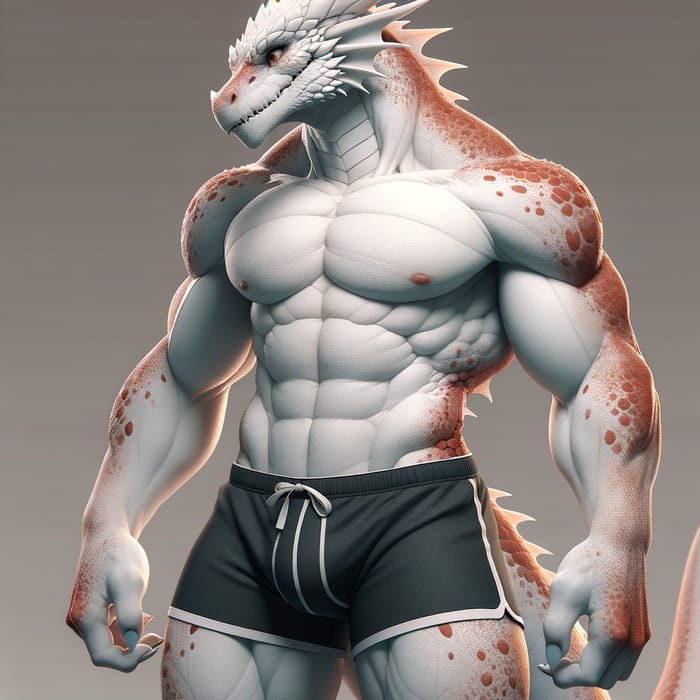 Incredible Dragon Demi-Human Male with 4K Details