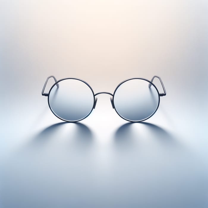 Clean Optical Glasses Lenses | Floating Perspective View