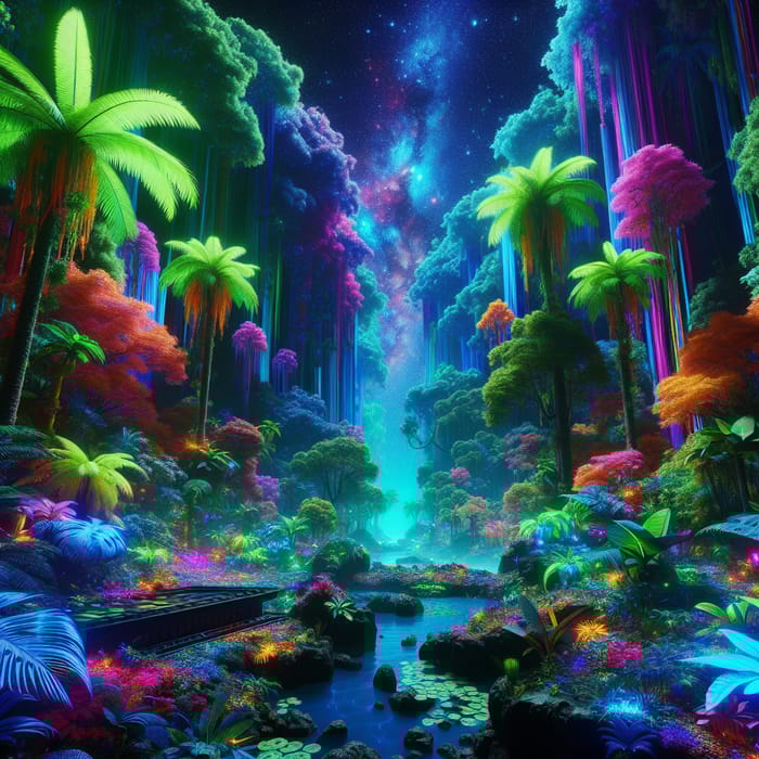 Dark Fantasy Tropical Island Rainforest Art Dark Fantasy Tropical Island Rainforest Art