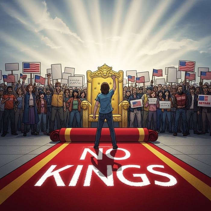 Defiant Protest: No Kings, No Thrones Defiant Protest: No Kings, No Thrones