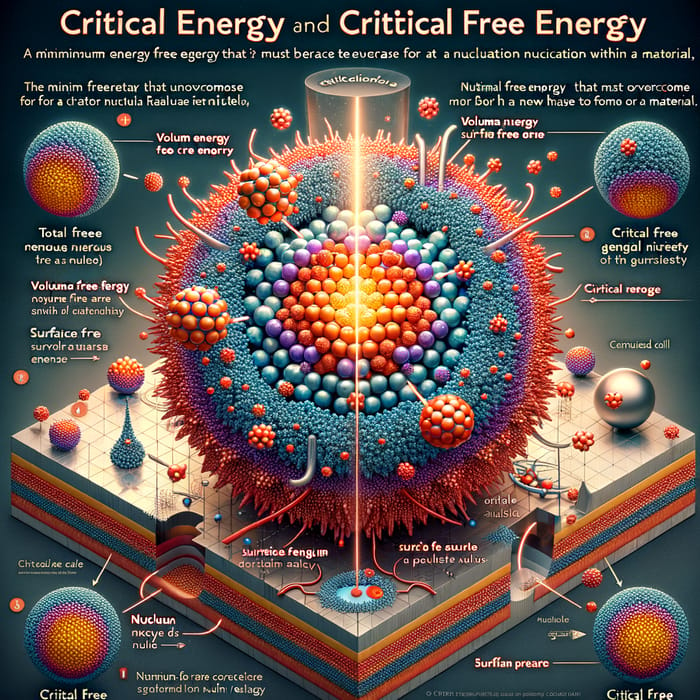 Understanding Nucleation Energy & Crystal Structure Insights