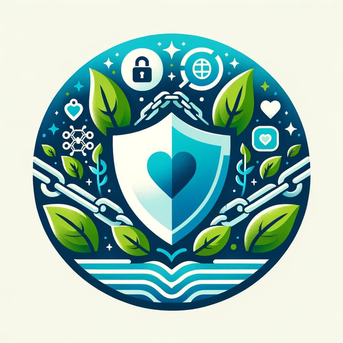 Cyber Wellness Logo: Promoting Digital Safety & Health