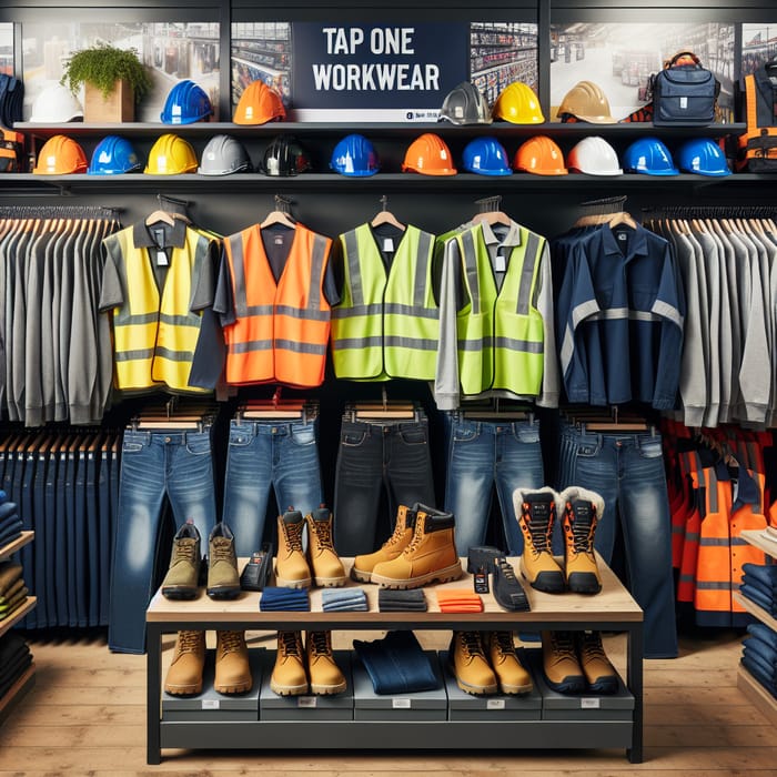 Tap One Workwear - Safety Helmets, Vests, Jeans & More