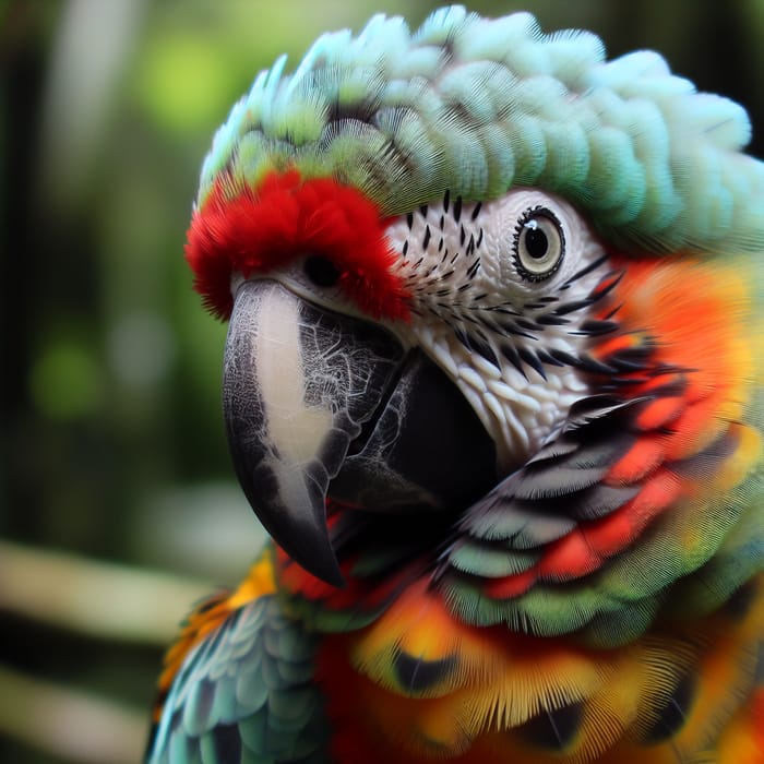 Colorful Parrot in Natural Habitat