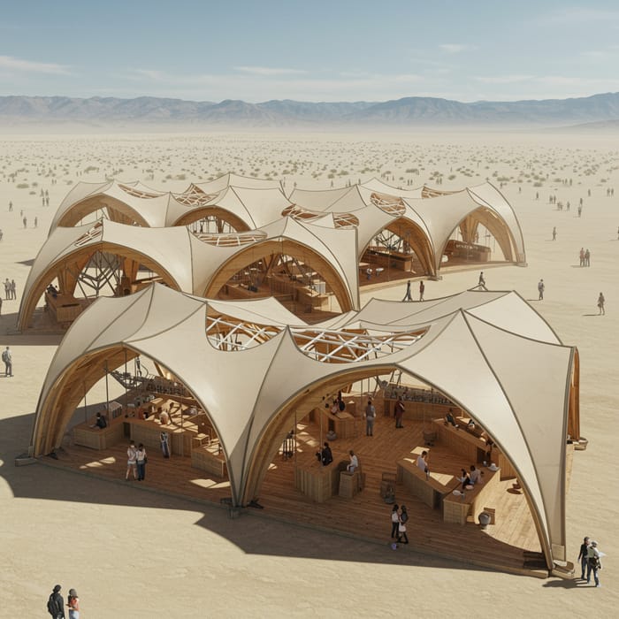 Coachella's Modular Structure: Harmonizing Nature & Art Coachella's Modular Structure: Harmonizing Nature & Art