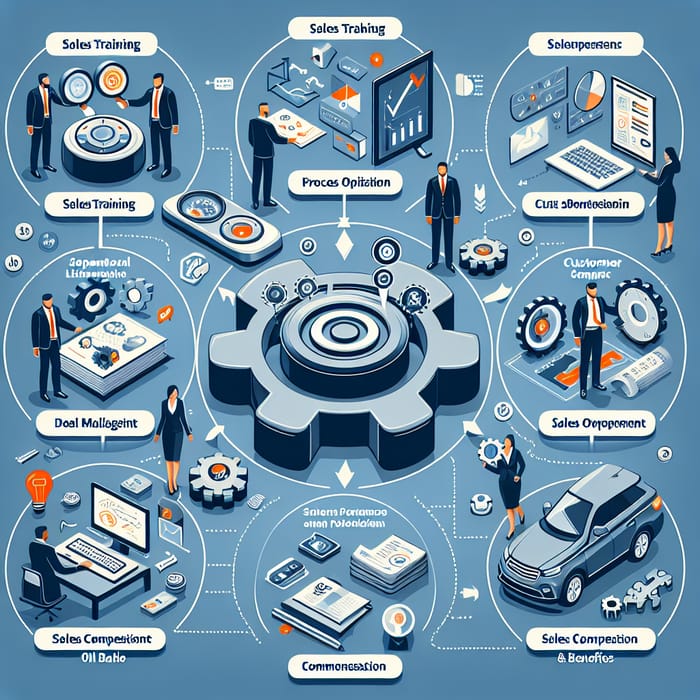 Enhancing Sales Performance with Training, Process Optimization, and Customer Management