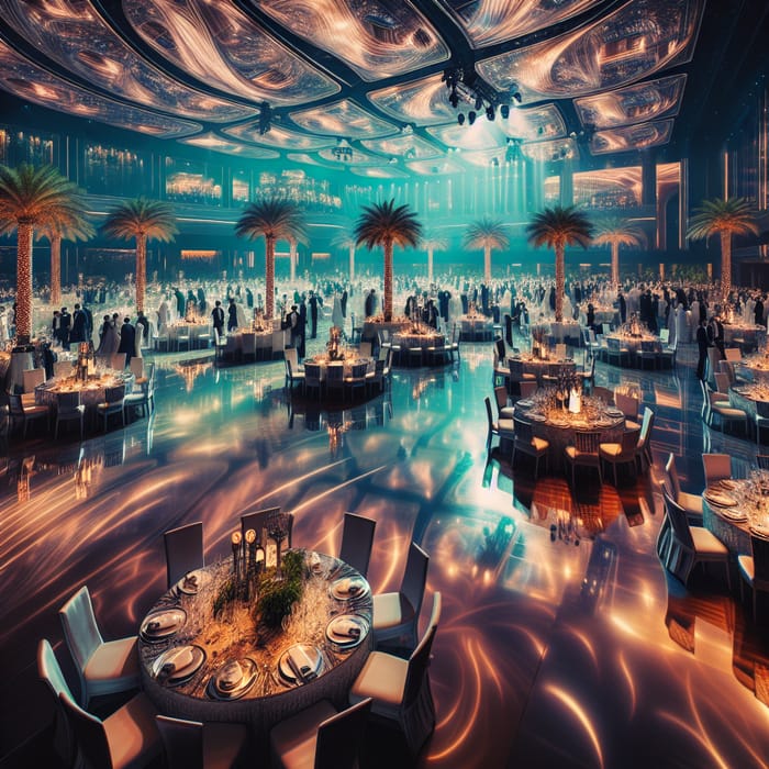 Elegant Dance Floor for Gala Dinners in Dubai