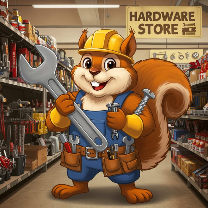 Create a Mascot for Your Hardware Store