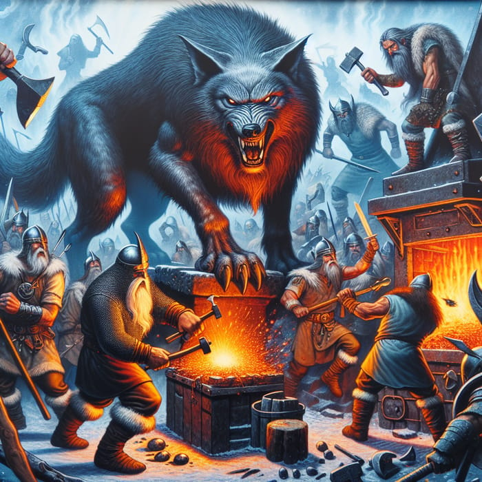 Fenrir: Viking Warriors and Dwarven Blacksmiths