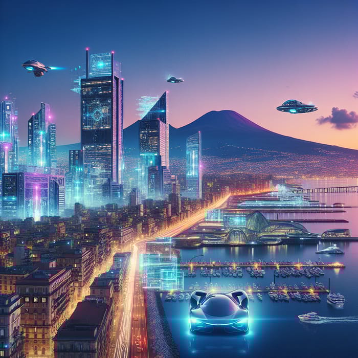Futuristic Napoli: Stunning Skyline & Futuristic Technology Futuristic Napoli: Stunning Skyline & Futuristic Technology