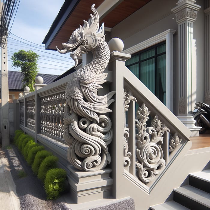 Cement Railing for Stunning Home Decor