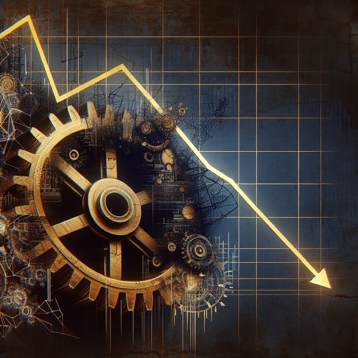 The Growth Model of the Affluent World: An Abstract Illustration