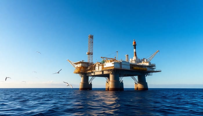 Shearwater Offshore Platform in the North Sea Shearwater Offshore Platform in the North Sea