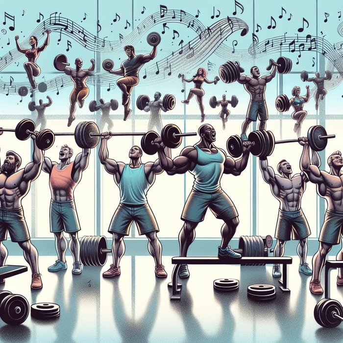 Powerful Bodybuilding Anthem | Gym Illustration