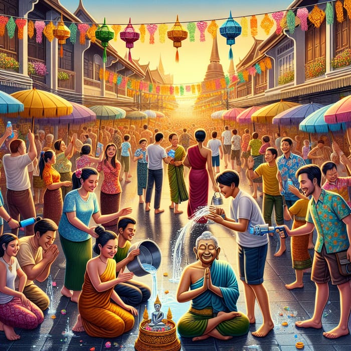 Experience the Joy of Songkran in Thailand