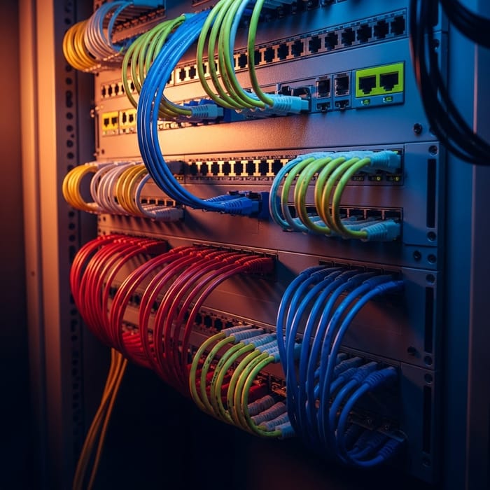 Artful Patch Panels: A Technological Masterpiece