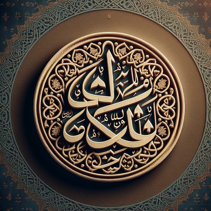 Ali ibn Abi Talib - Arabic Calligraphy