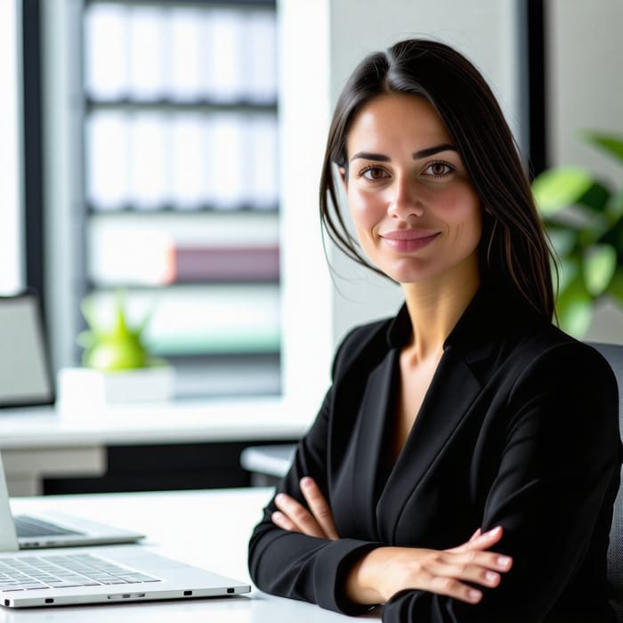 Portrait Woman in Office | Professional Photography Portfolio