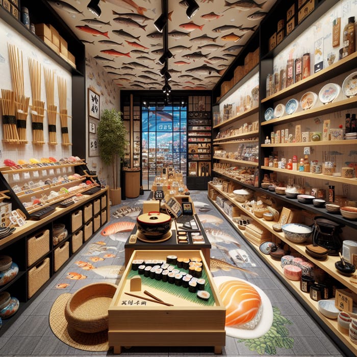 Sushi Store at Mall | Sushi-Making Supplies & Merchandise