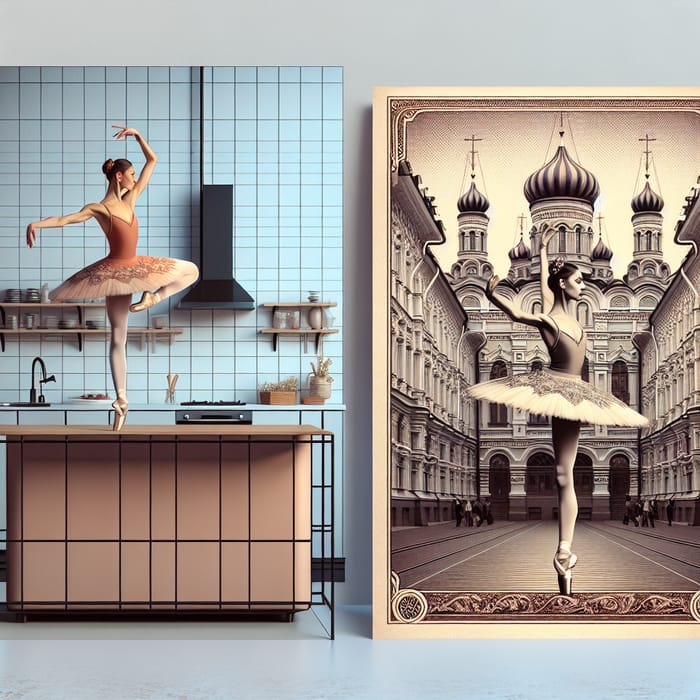 Sophisticated Ballet Ticket Design | Nostalgic Fusion