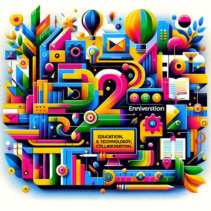 Celebrate 20 Years of Twinning: A Vibrant Digital Art Celebrate 20 Years of Twinning: A Vibrant Digital Art