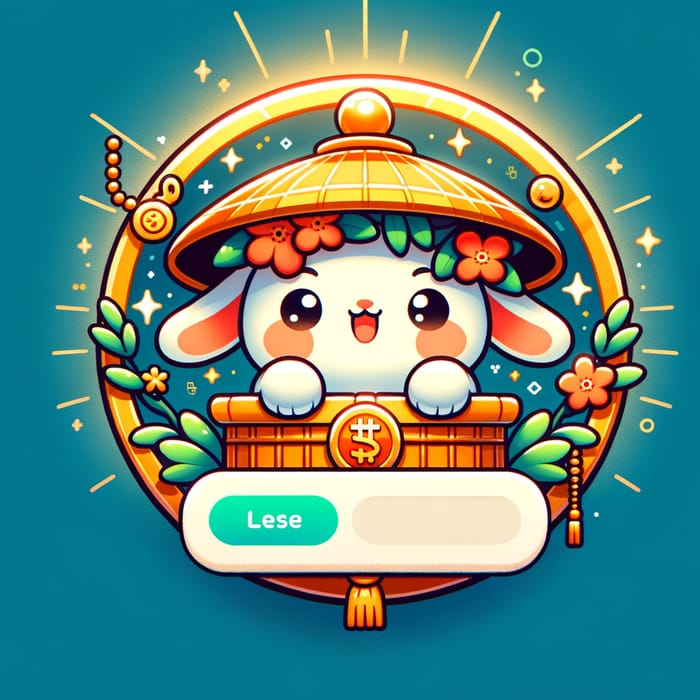 Cute WeChat Profile Picture with New Year Blessings