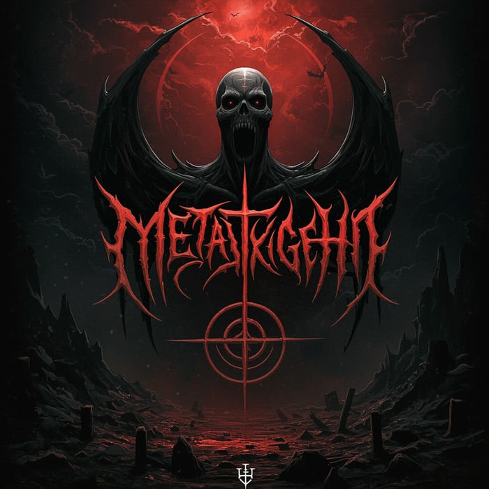 Sinister Logo Design for Metal Night Band