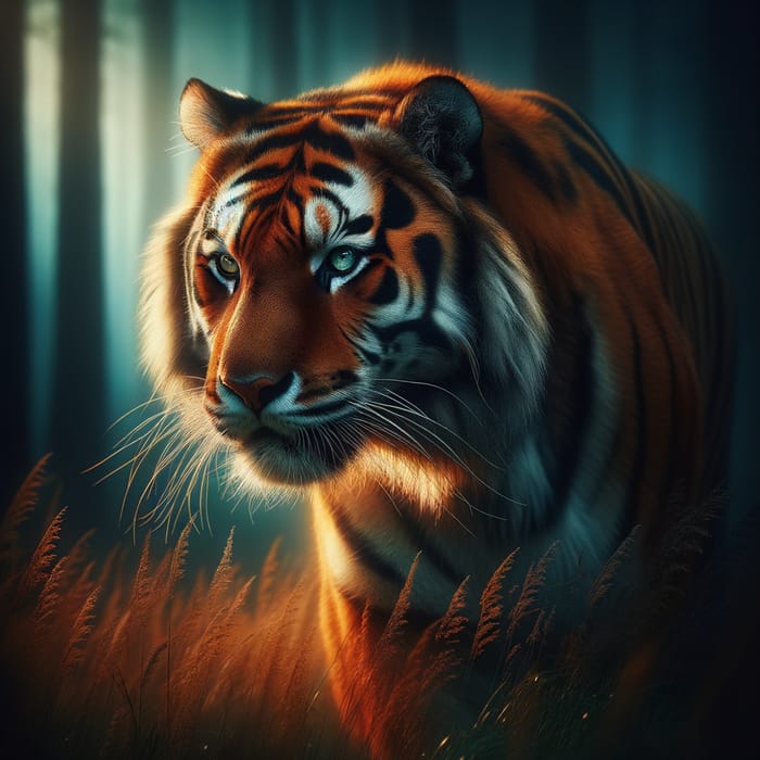 Vibrant Tiger Photography: Captivating Beauty in Nature