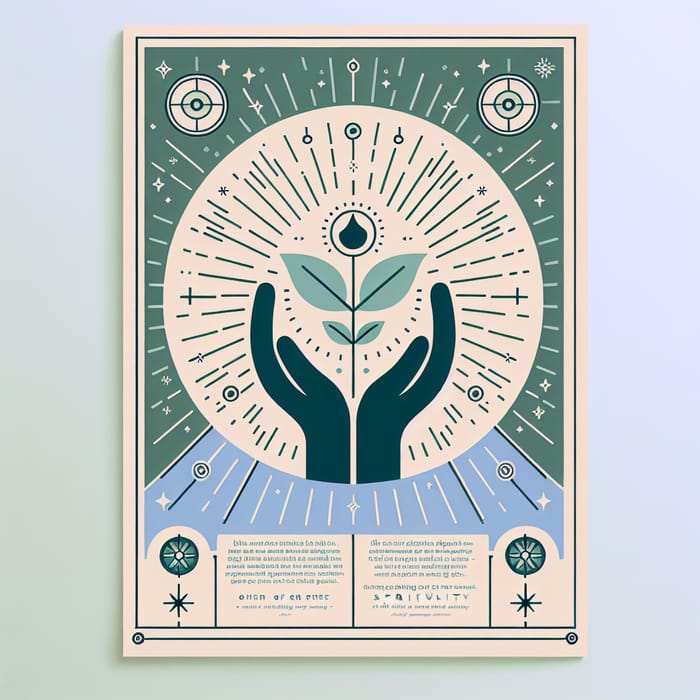 Spiritual Stewardship Symbol Poster Design