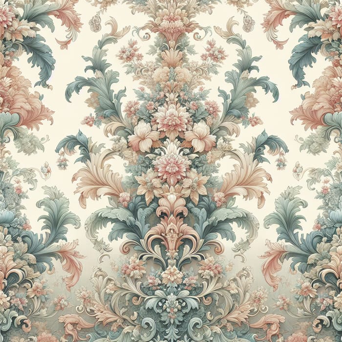 Fondo de Pantalla in Elegant Baroque Style | Pastel Colors