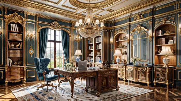 Baroque Office Interior Design Ideas