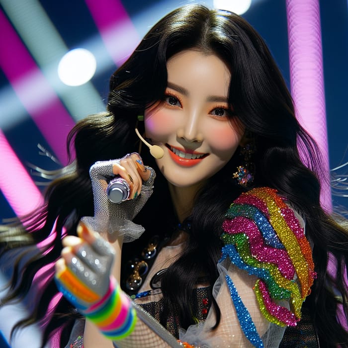 Im Nayeon - South Korean Singer with Vibrant Stage Presence