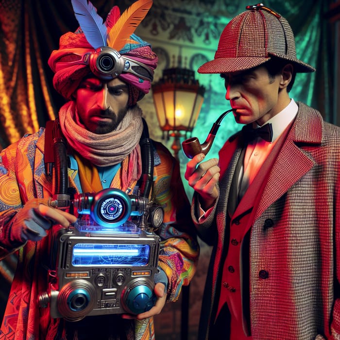 Time-Traveling Detectives: Doctor Who Meets Sherlock Holmes