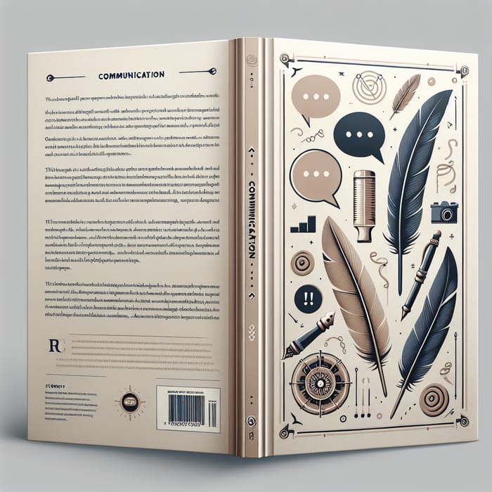 Sophisticated Communication & Rhetoric Bookcover Design