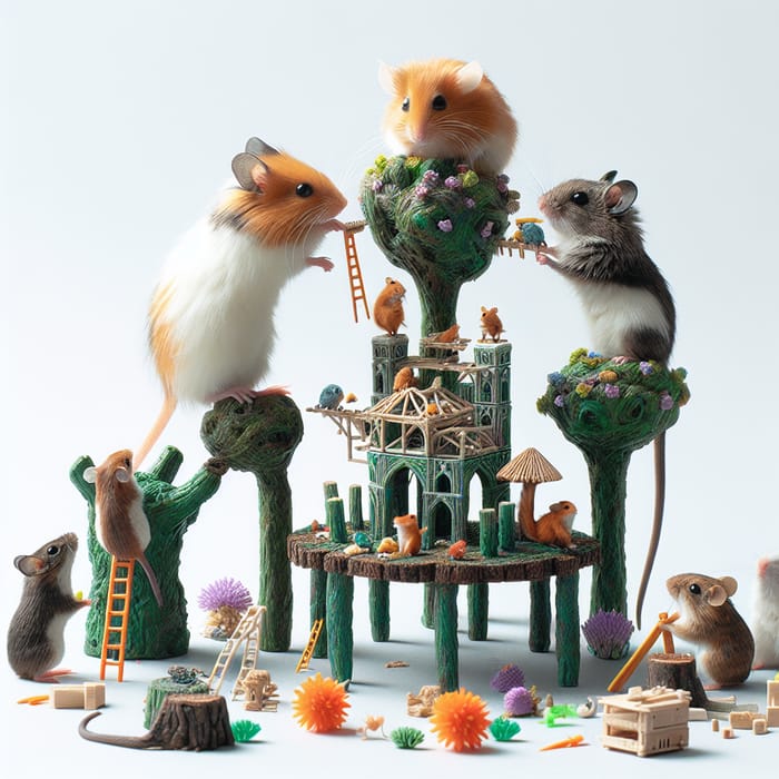 Small Animals Creating Fantastic Structures