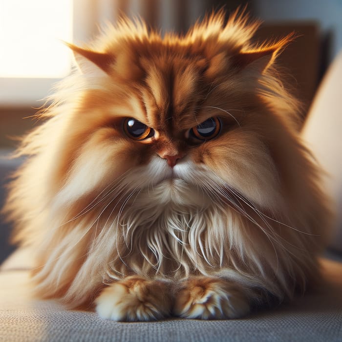 Furious Fluffy Cat: Unleash the Cuteness