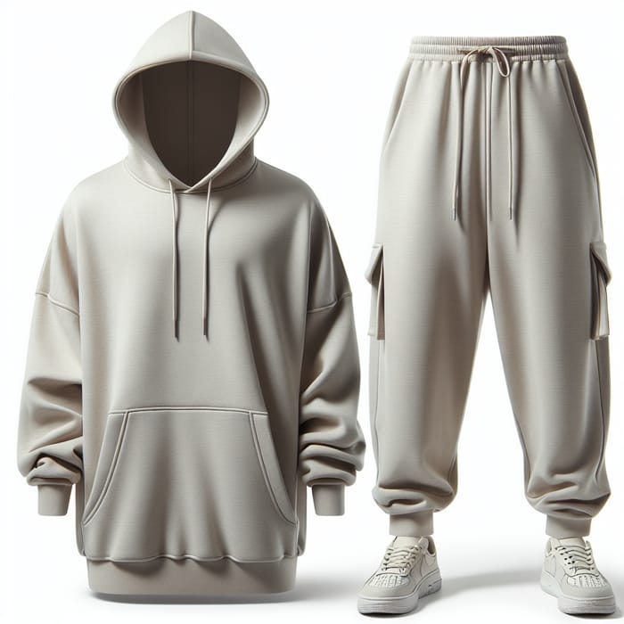 Men's Oversized Hooded Sport Suit | Athletic Comfort