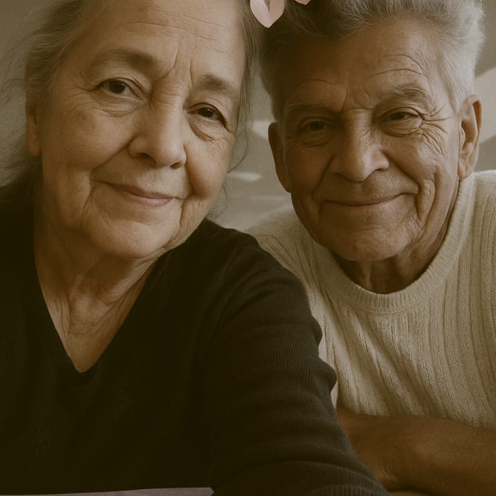 Transform Your Photos into Old Couples