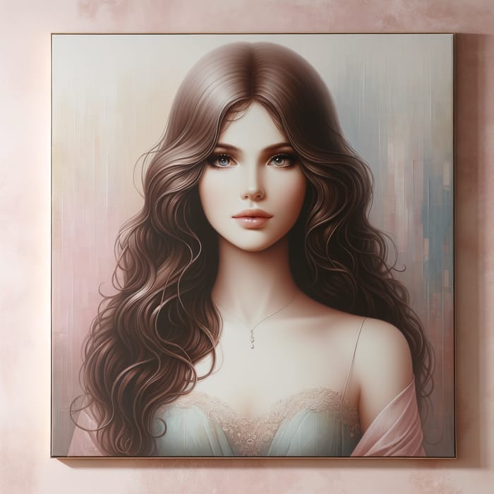 Beautiful Woman Wall Art | Elegant and Timeless Decor