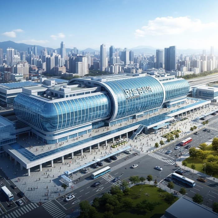 Futuristic Redesign of Daejeon Station Futuristic Redesign of Daejeon Station